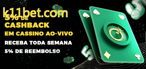 Promoções do cassino ao Vivo k11bet.com